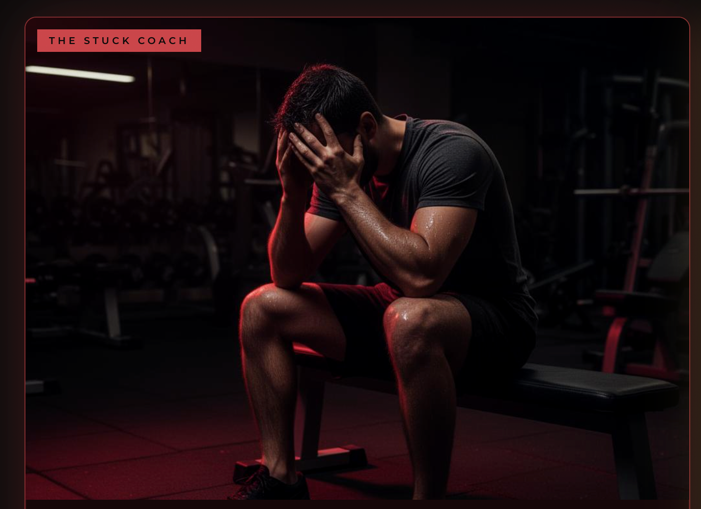 The stuck coach in burnout mode